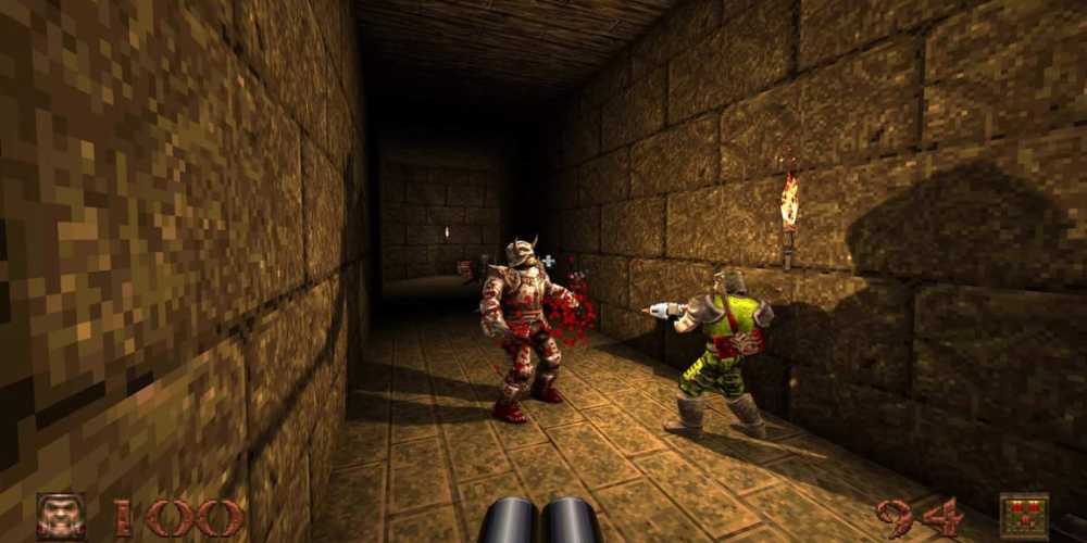 Quake gameplay