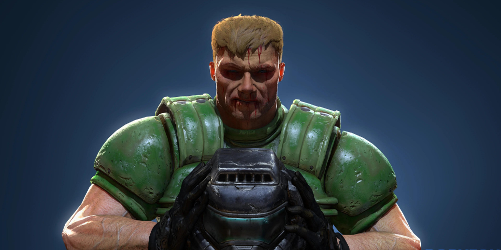 doom guy photo